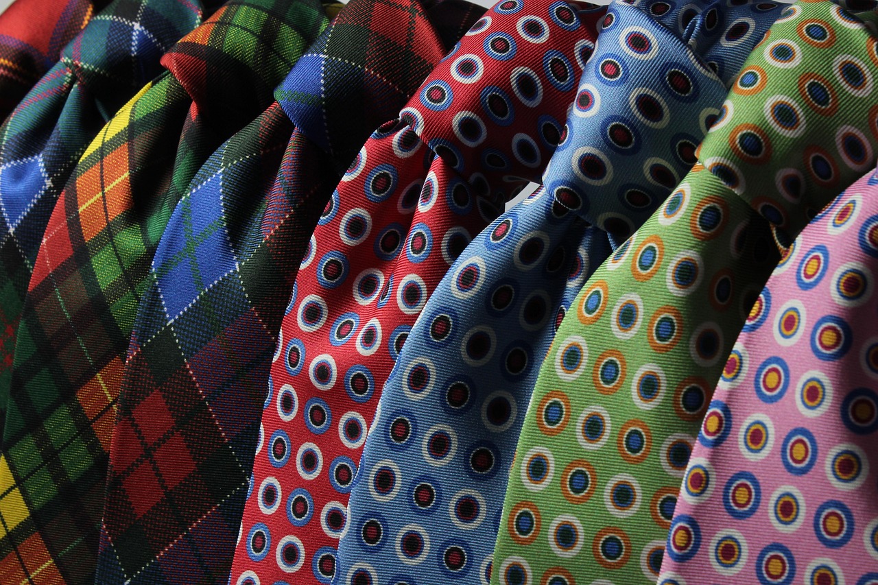 Black Slim Silk Tie