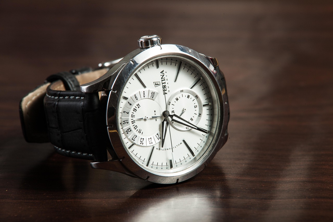 Olive Minimalist Dress Watch