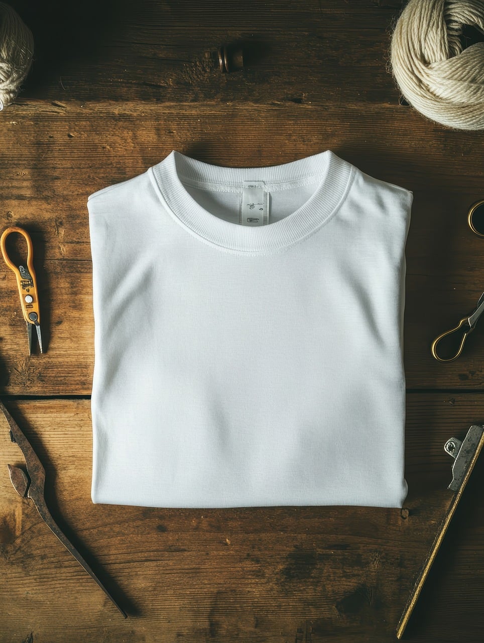 Olive V-Neck Tee